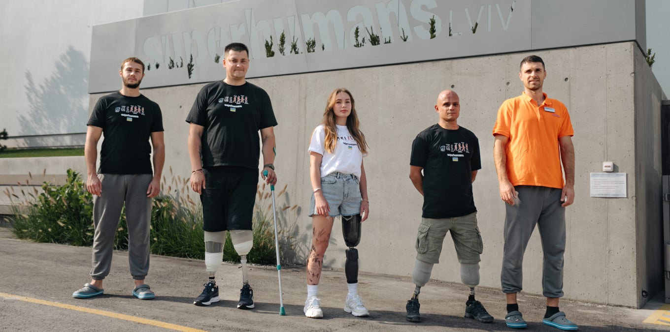 Центр протезування Superhumans: «Наша мета — зробити так, щоб пацієнт не лише отримав протез, а й став щасливим»