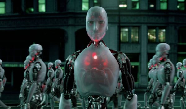 Зображення з х/ф I, Robot, 2004 р.