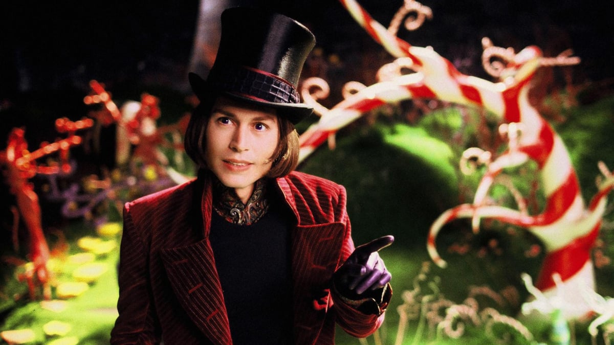 Зображення з к/ф Charlie and the Chocolate Factory, 2005 р. 