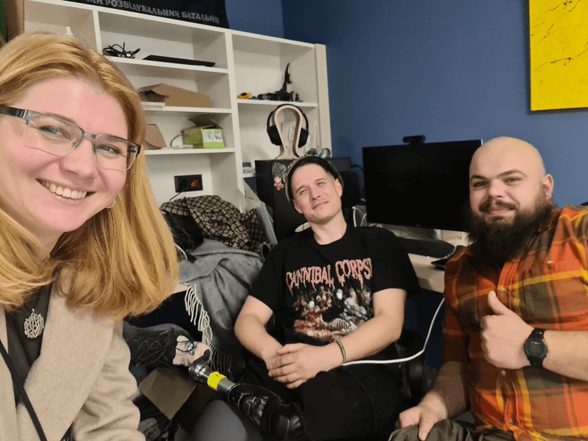 Анастасія Розлуцька, керівниця проєкту &laquo;Назустріч&raquo; в Work.ua, Володимир Савельєв, Дмитро Ільїн ветеран, кар&rsquo;єрний консультант