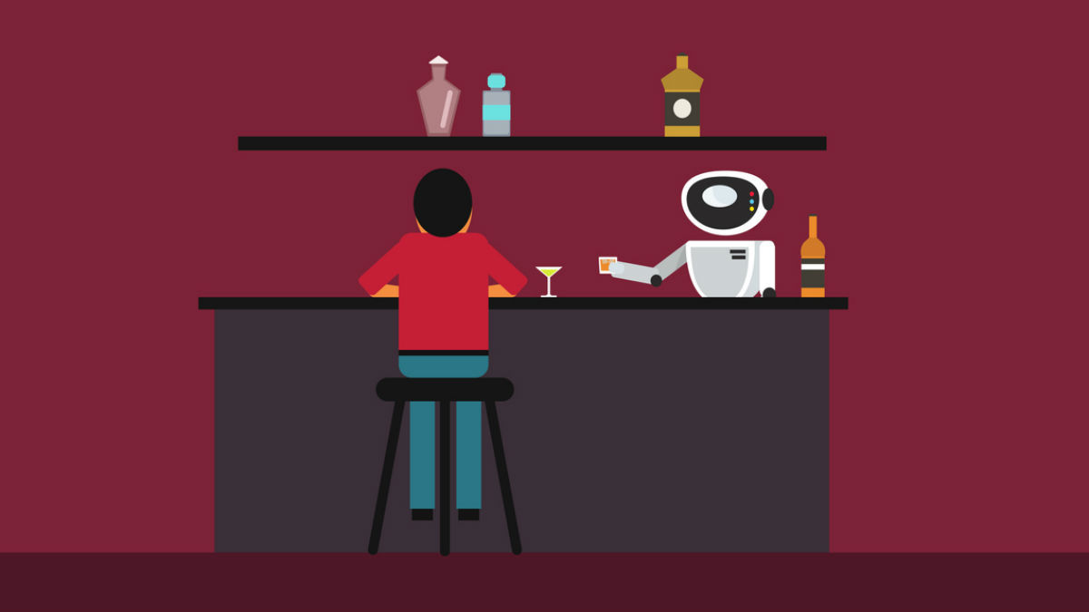 Робот-бармен вийшов на роботу в Японії