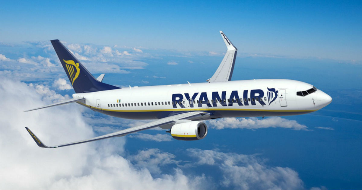 Авиакомпания Ryanair планирует открыть рабочие места для украинцев